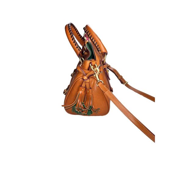 Dooney and Bourke brown Florentine Bristol Satchel - Picture 5 of 12